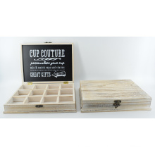 New Wooden Cup Couture Box with Grids